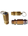 Safety valves for overpressure 1/8